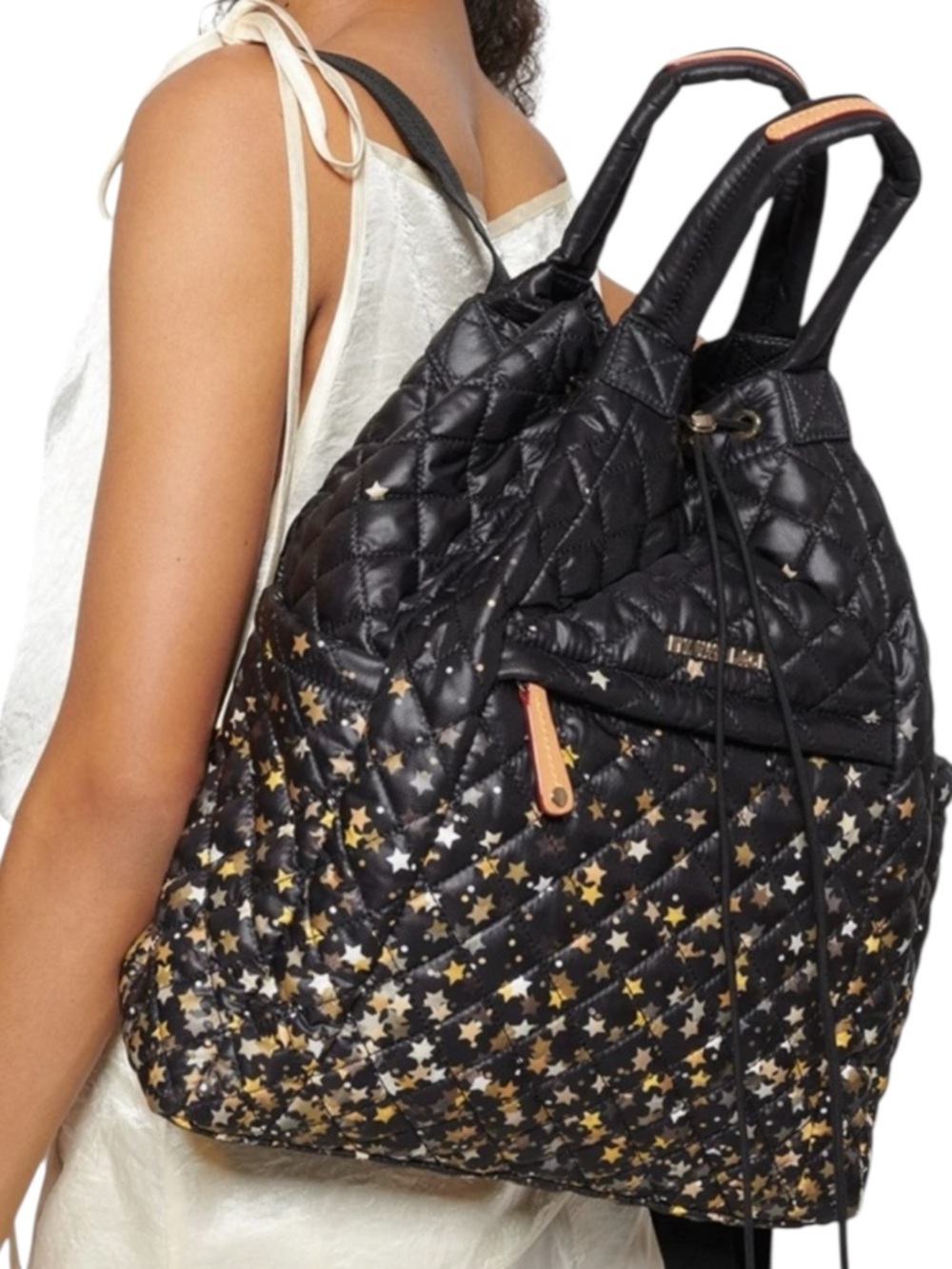 NWT MZ WALLACE Metro Convertible Backpack - Ombre Star